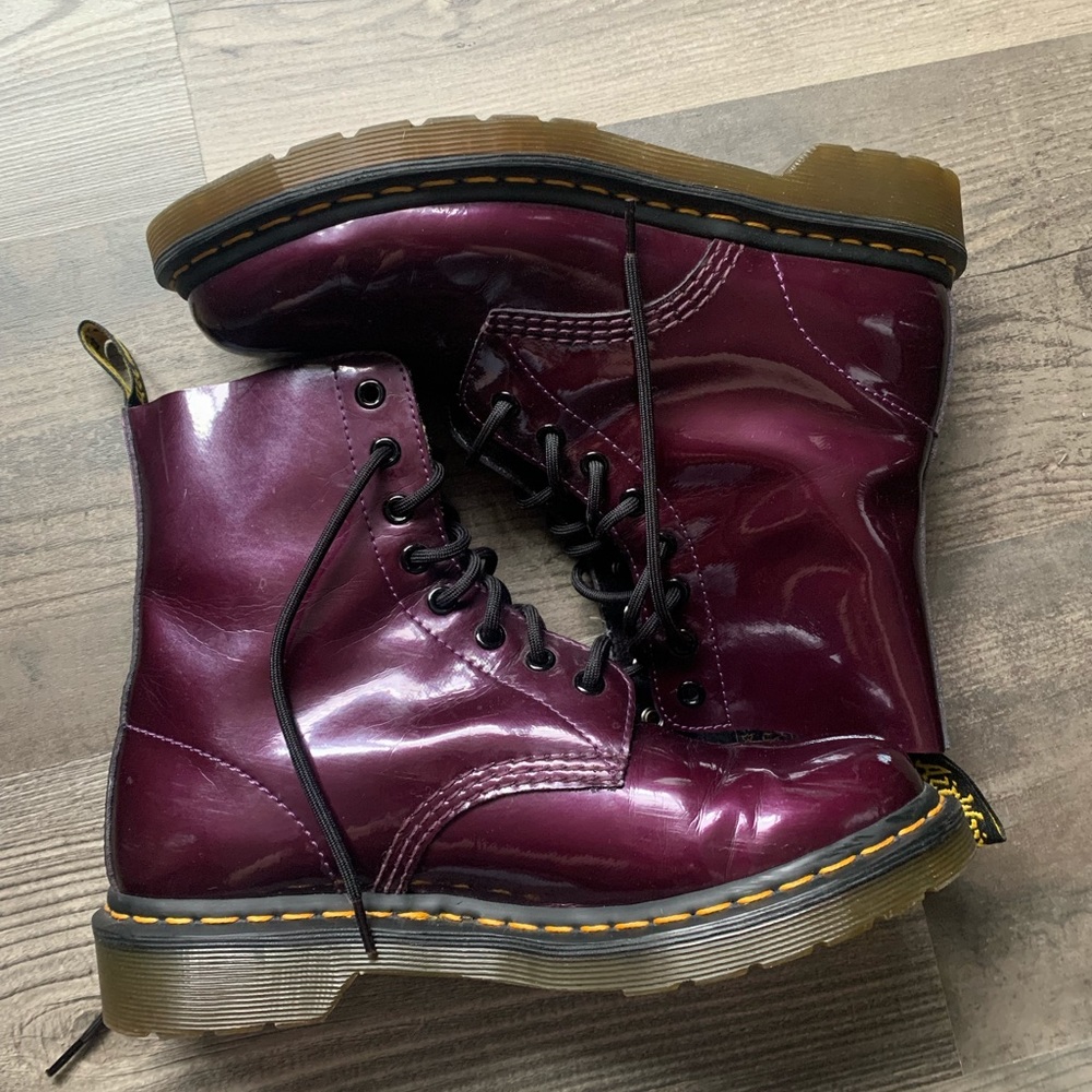 Dr. Martens 1460 purple patent
